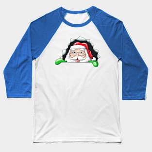 Santa Claus End 2020 happily 3D gift v2 Baseball T-Shirt